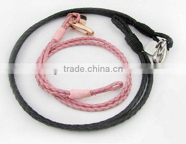 Stainless steel popular braided leather bracelets best seller#16000