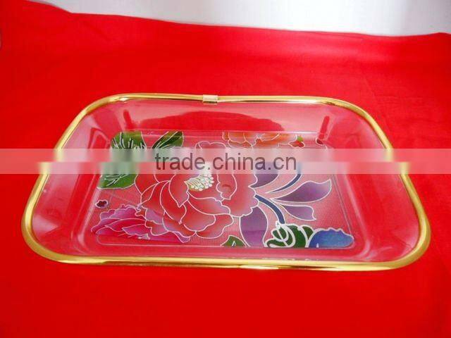 Square plastic Fruit Plate