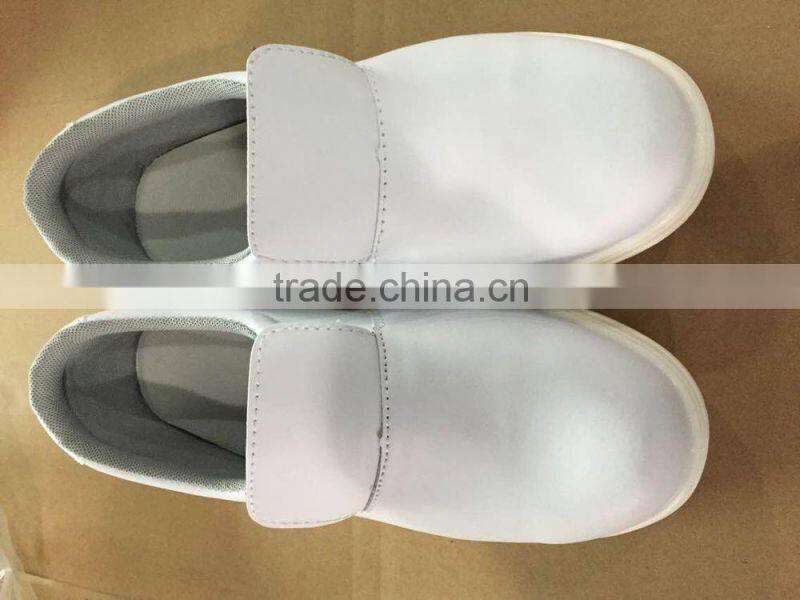 Chemical Resistant clean room safety boots with toe steel