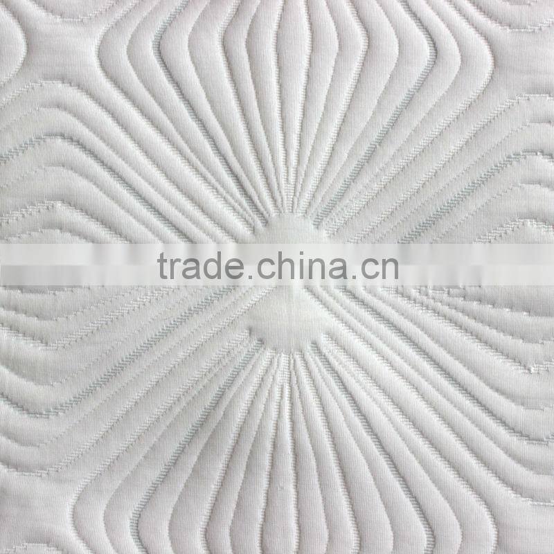 Sell polyester knitted jacquard mattress fabric