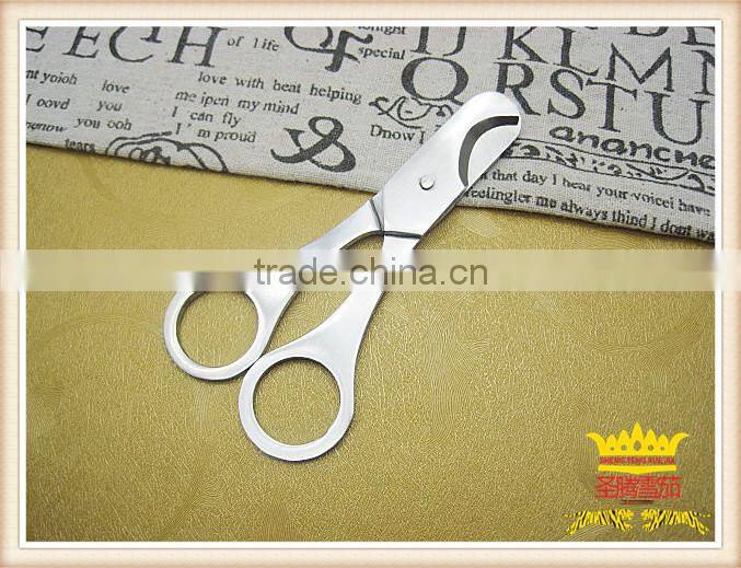 Double stainless steel cigar scissors