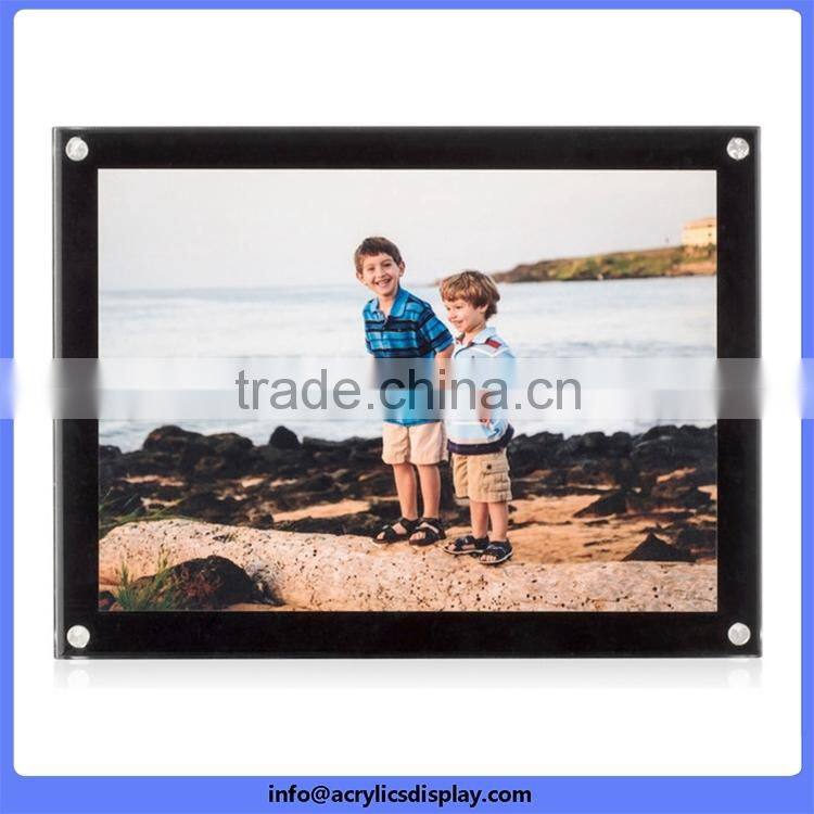 Cheap price custom High quality double sides acrylic poster frame