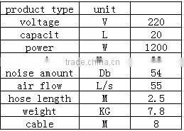 Portable wet dry steam vacuum cleaner