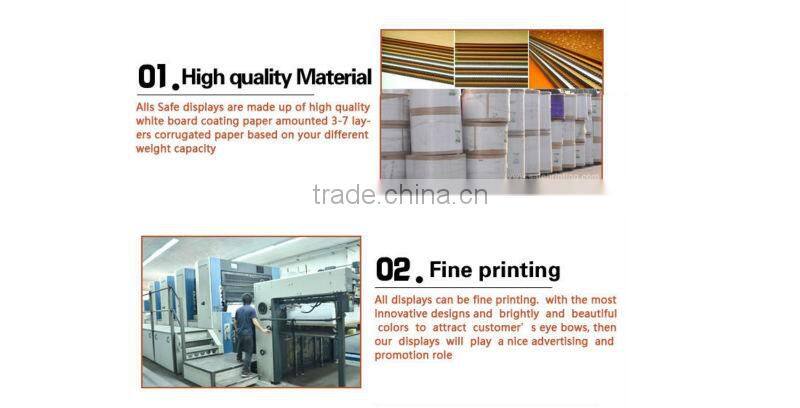 Attractive beanie standee display for promotion in the shopping centre