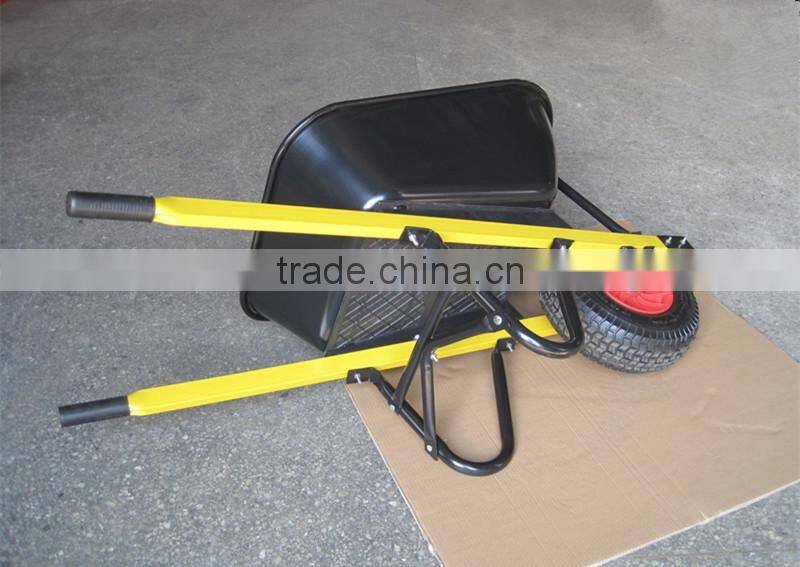 WB8603, 200kg, 100L load capacity,heavy duty steel wheelbarrow for stone, concrete for sale