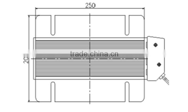 NCJB-250C Rectangle Electric Heating Unit For Chafing Dish