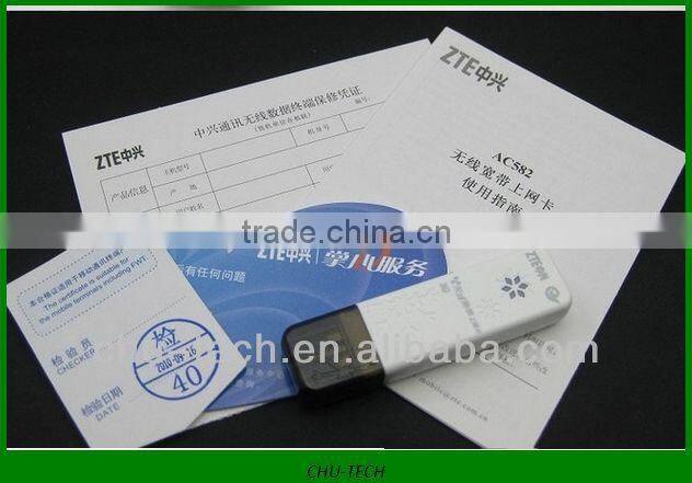 3g evdo high speed usb stick ZTE AC582