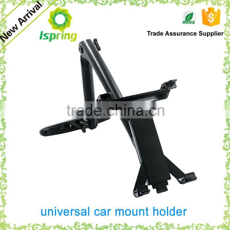 360 Degrees Revolving Car Headrest Tablet Holder for iPad