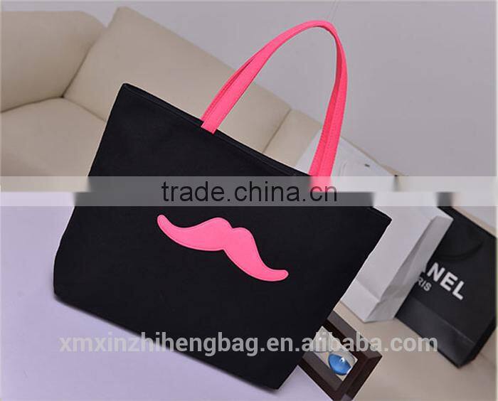 New Design Hot Sale Fashion Custom Printed Canvas Tote Bags