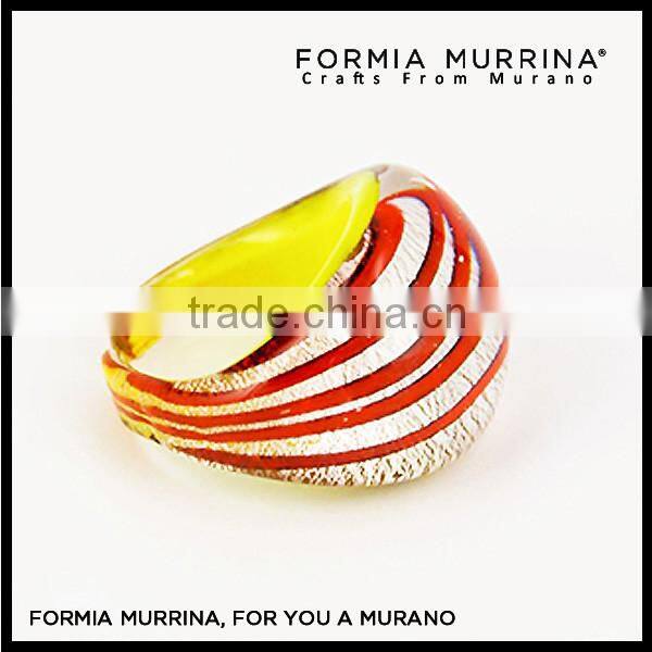 Rings for woman and men murano art craft