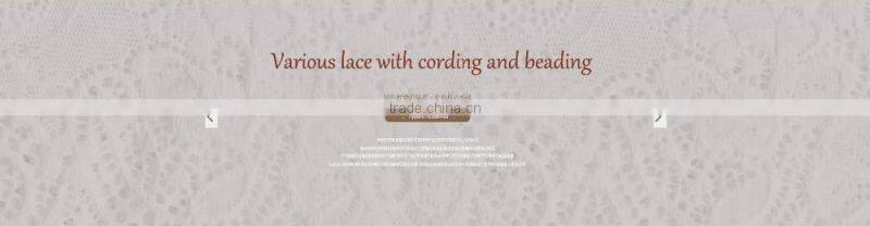 French lace wedding dress fabric