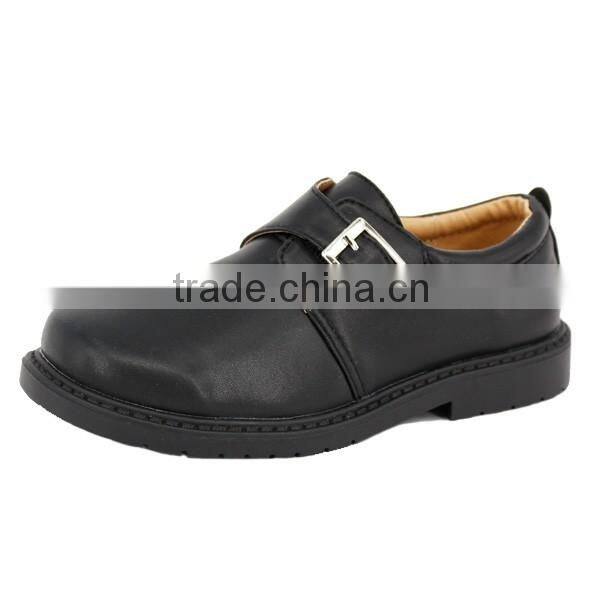 Factory Bulk School Uniform Shoes Price Wholesale Kids Black School Shoes