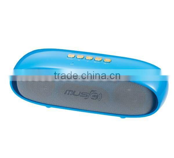 4 different color light portable bluetooth speaker