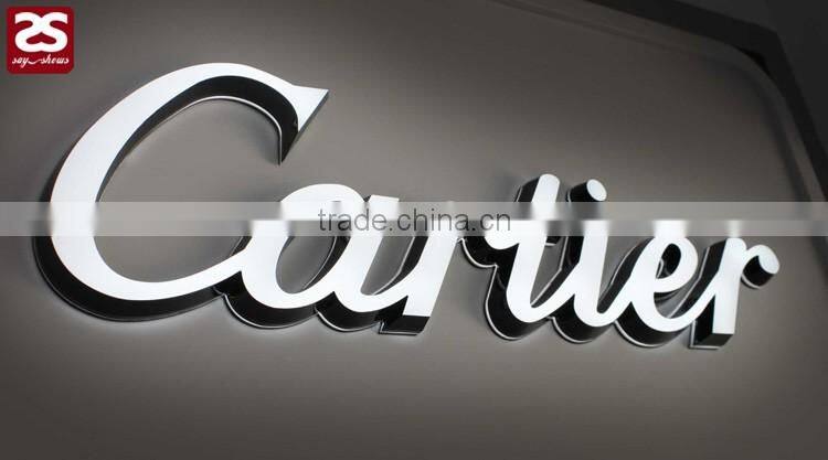 Factory Direct Sale Top Quality 3D Lighting Acrylic Mini LED Channel Letter Sign