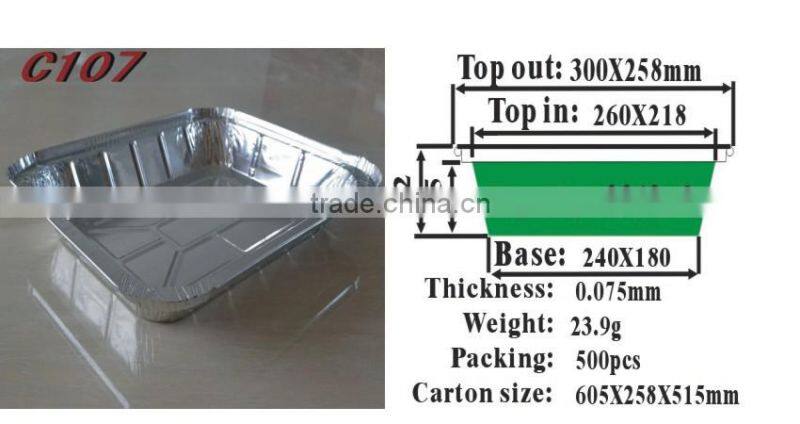 aluminium barbecue C107