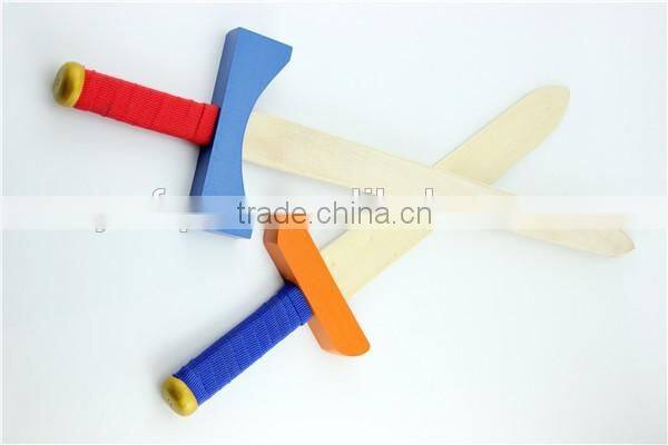 Wholesale wooden Children play sword