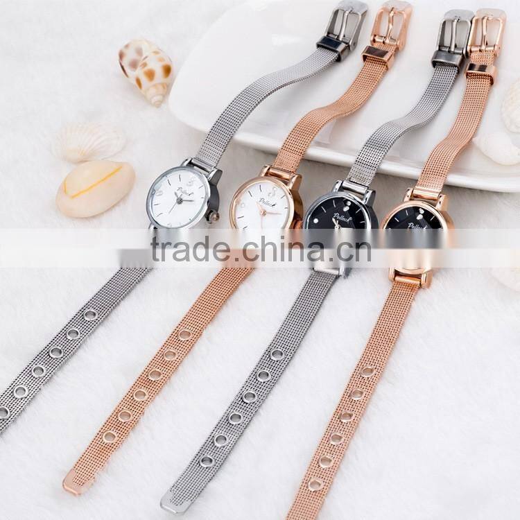 New models from Doris Watch alloy case mesh band Japan movt hand clock women fashion hand watch from China watch factory