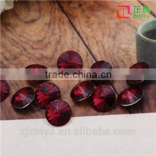 High Quality point back crystal , crystal paste stones for clothing