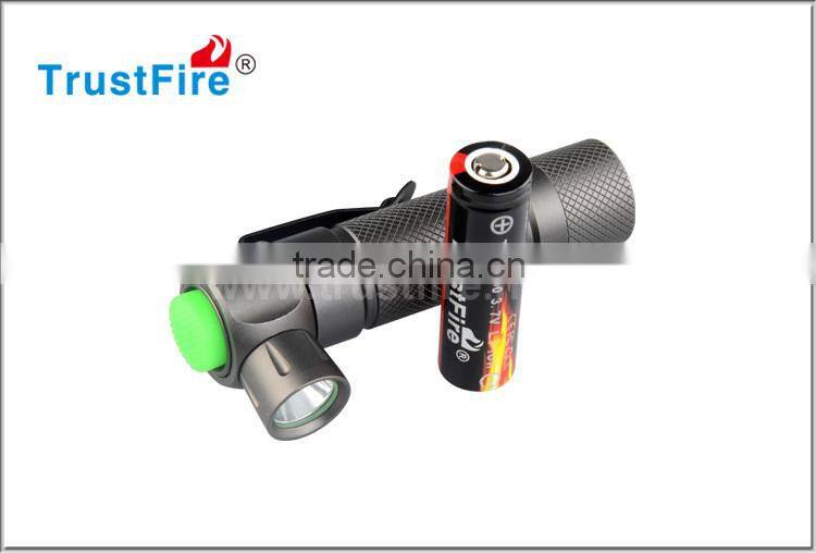 280 Lumens LED Flashlight with Pocket Clip/Brillant Black XPE 3W Torch Light best Waterproof LED Searchlight