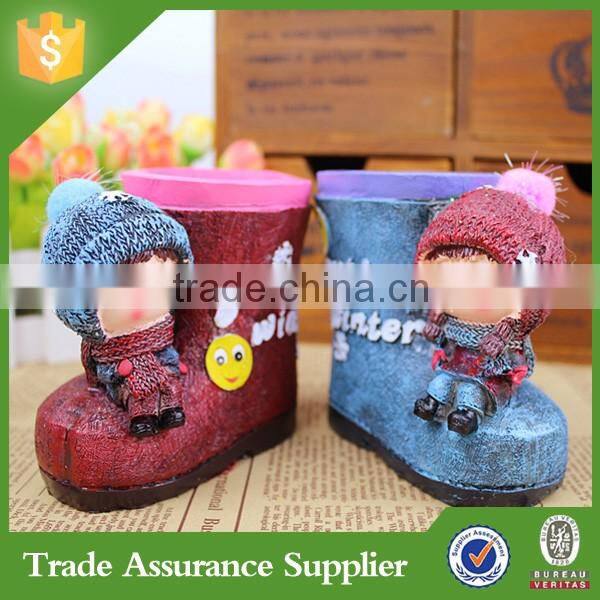 High-Quality Resin Brush Pot Custom