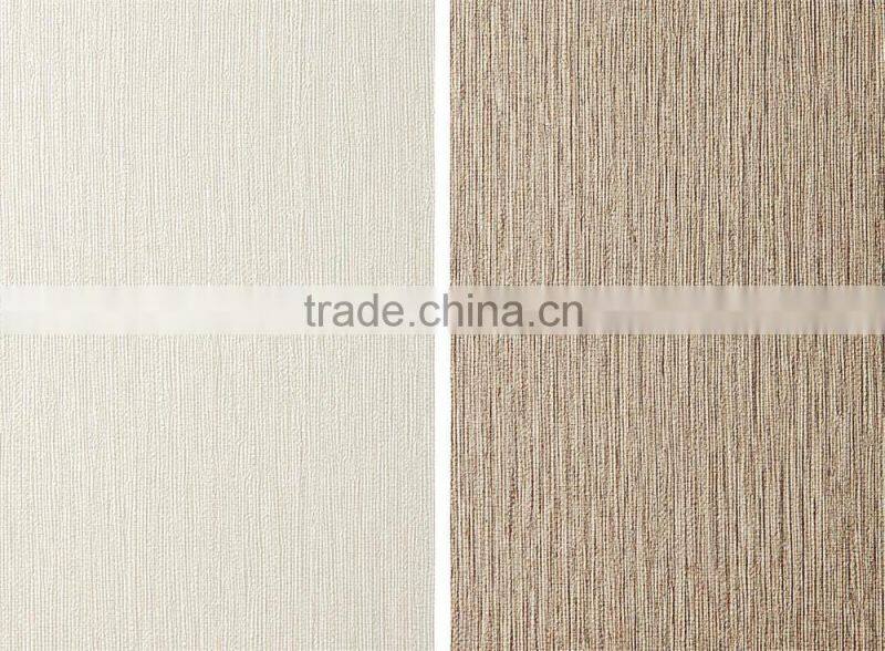 water proof one color wallpaper for hotel rooms