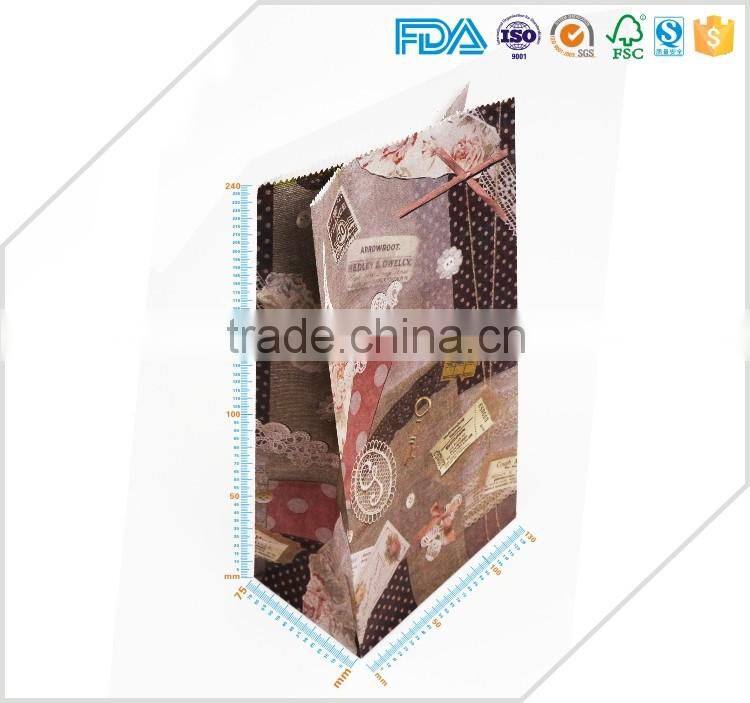 Wholesale prices Standard size logo printing colorful paper bag for gift