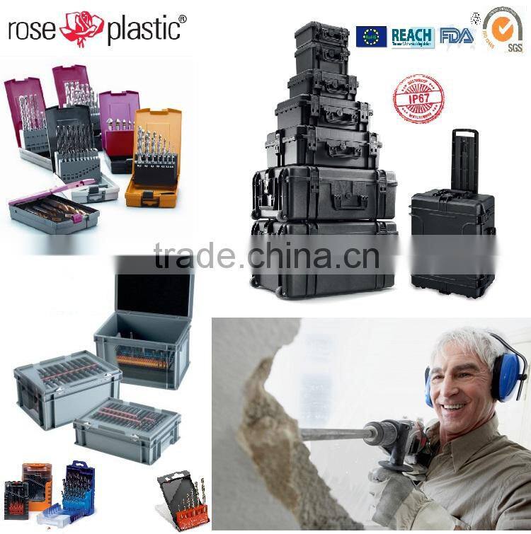 PP transparent PVC clear PE colored labelling or printing plastic packaging box for implant Consumer Box CB