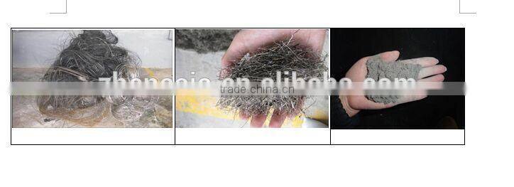 New product double hooks rubber tire recycling