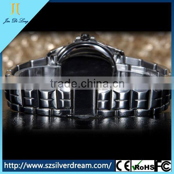 2016 Japan Quartz Movement Stainless Steel Watches Wholesale Wrist Watches
