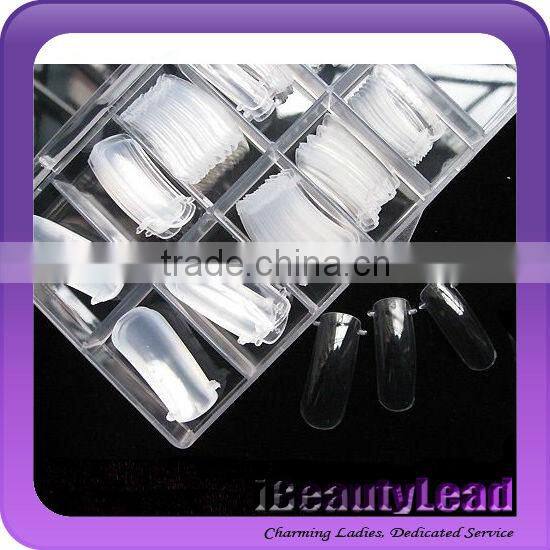 Dual form nail tips nail art tips with different styles