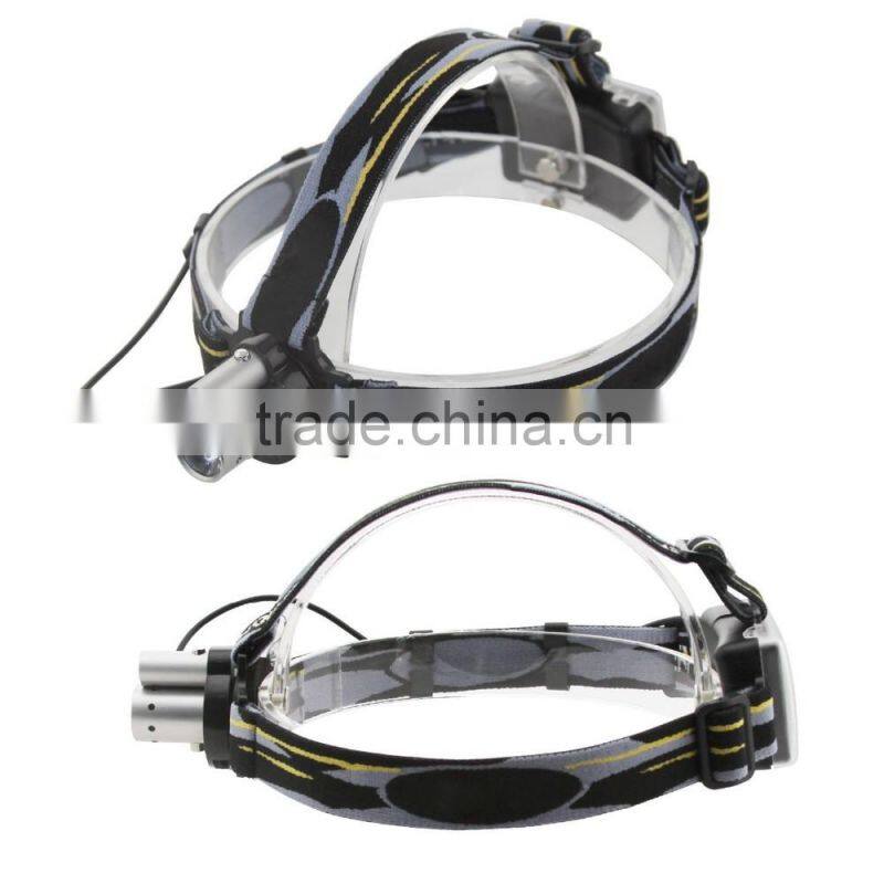 Sidiou Light Double Headlights Dual Headlamp 2 LED Night Fishing Headlight Camping Hiking Cycling Climbing Head Light