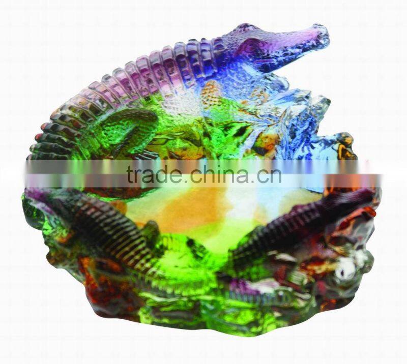 crystal crafts--holiday gift--ashtray--BS123