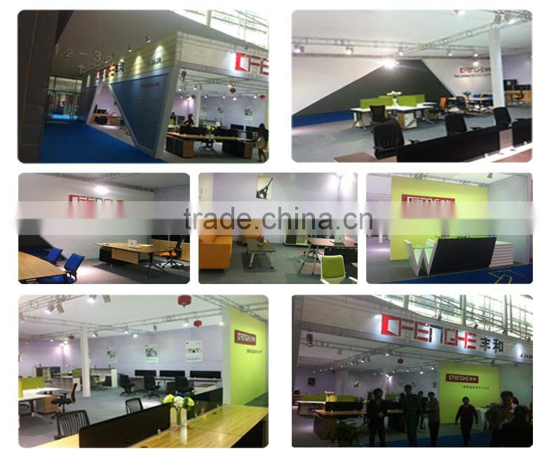 Used Office L-Shape Boss Table Models With Cabinets YH-153
