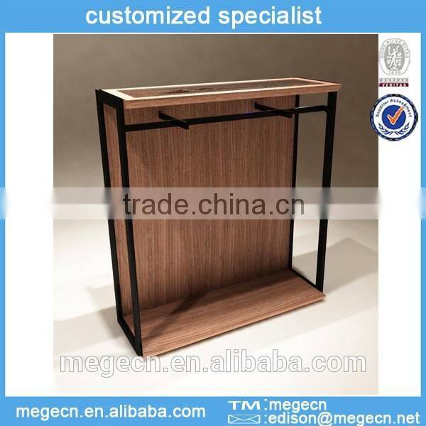 wood exhibition store display rack