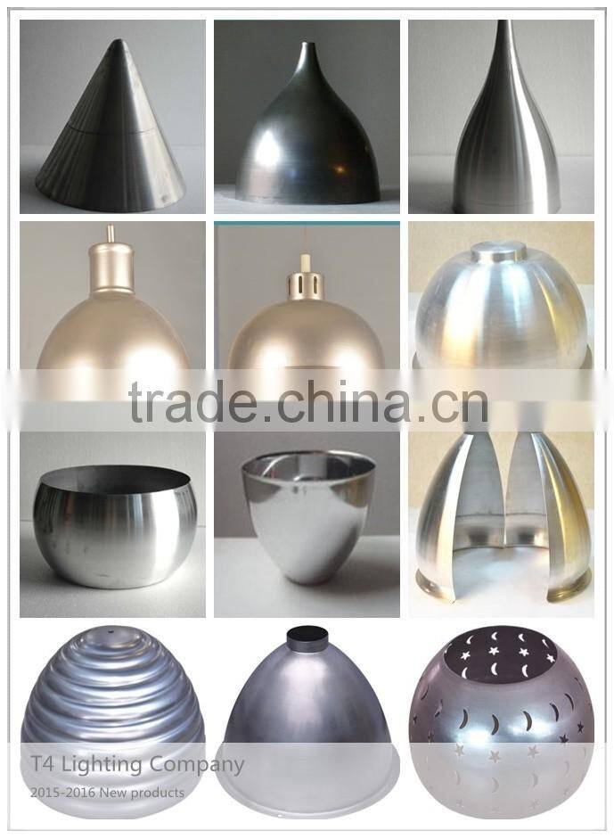 China supplier aluminum metal spinning spun made with metal spinning lathe