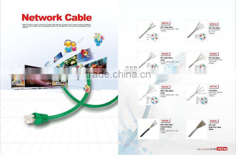 VCOM Brands UTP Cat6 305m Lan Network Cable