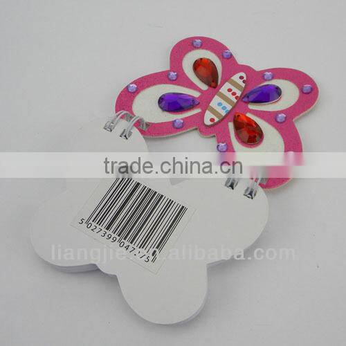 Hot Sell Mini Love Shaped Spiral Note Pad for Promotion
