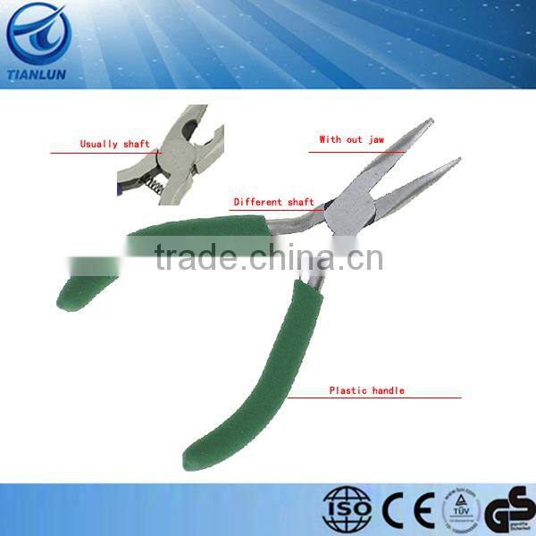 5inch Mechanical maintenance work clamping German type bent nose pliers