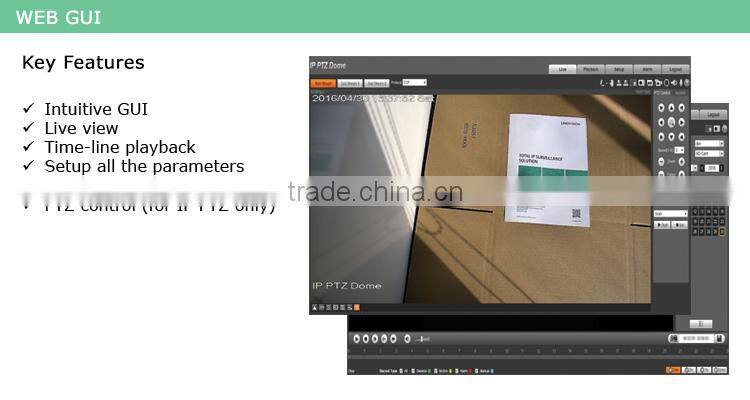 1080P Full HD 2MP Water & Vandal-proof H.265 WDR Smart IR Dome Network Camera