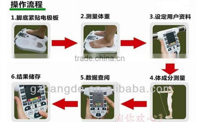 Hot sale!!! human body composition analysis machine beauty machine BD-C001