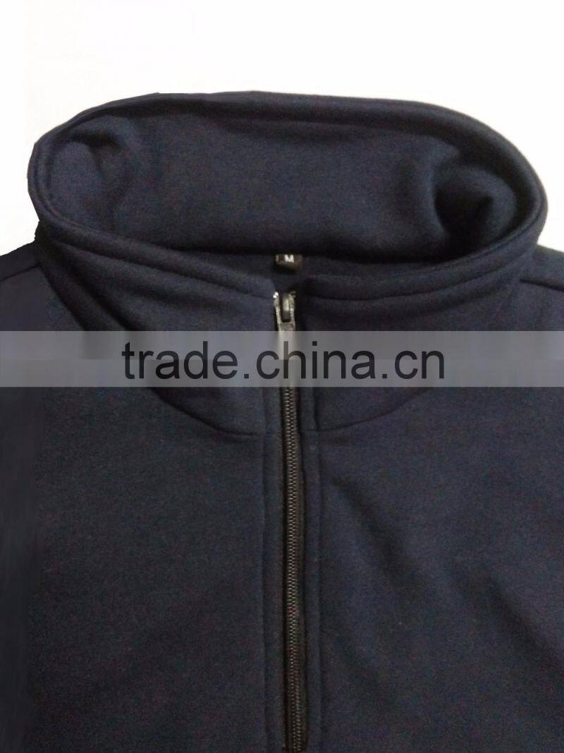 The latest new style navy blue leisure comfortable men sport suit