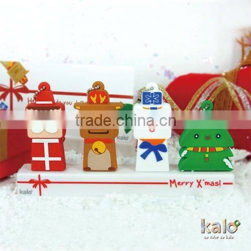 8G Scandinavian Christmas Village USB Flash drive gifts