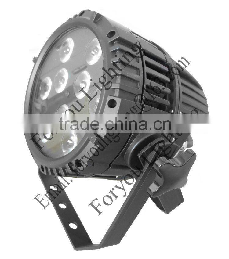 3-Year Warranty 9x18Watt UV Black Super Quiet Outdoor IP65 Waterproof 9x18W RGBWAUV 6IN1 LED Stage Wash Par Can Light