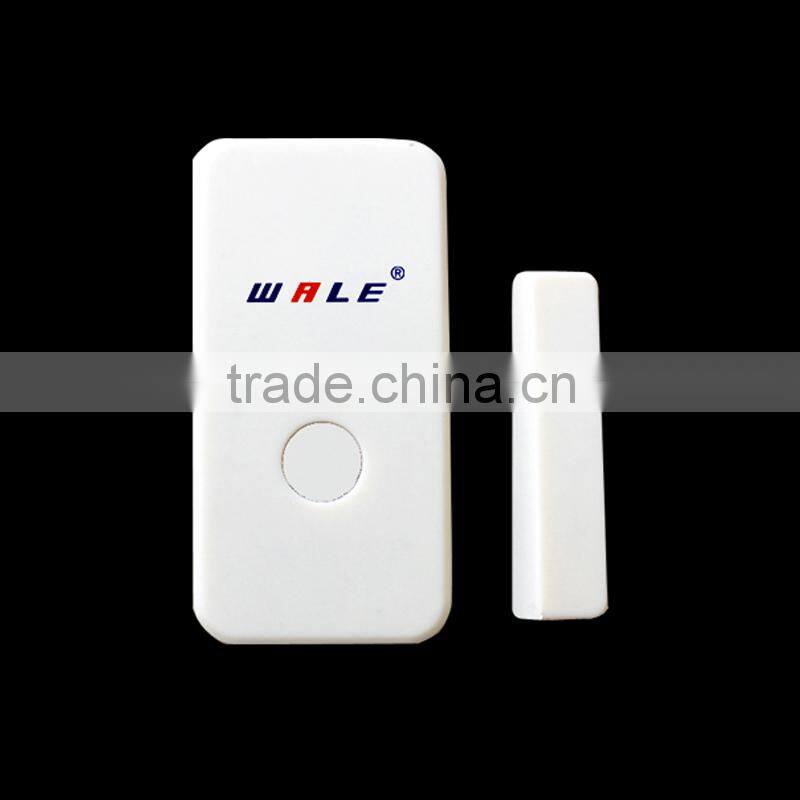 Wireless door or window intrusion alarm magnetic contact