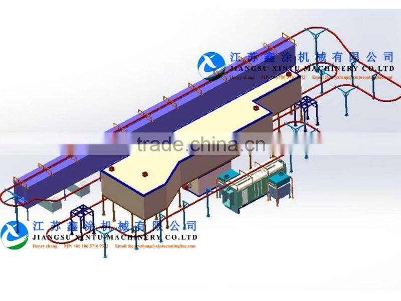 Plastic Powder Coating Spray Booth