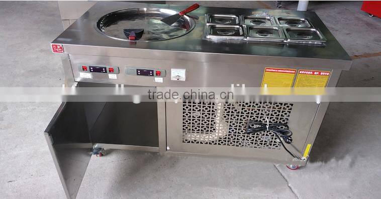 single pan fry ice cream machines, fried ice cream machines