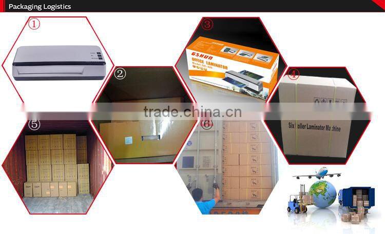 High speed intelligent 6rollers large format roll laminator