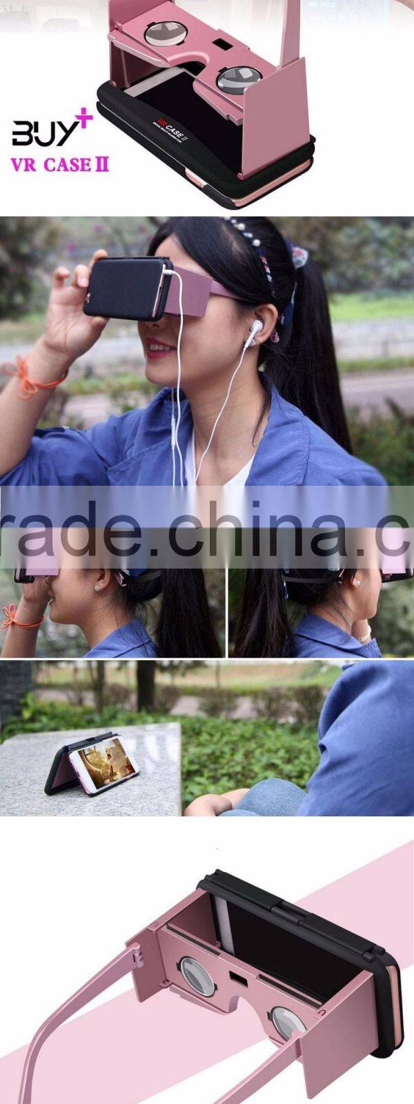 3D vrbox 2.0 new vr glasses vrarle vr phone case with remote