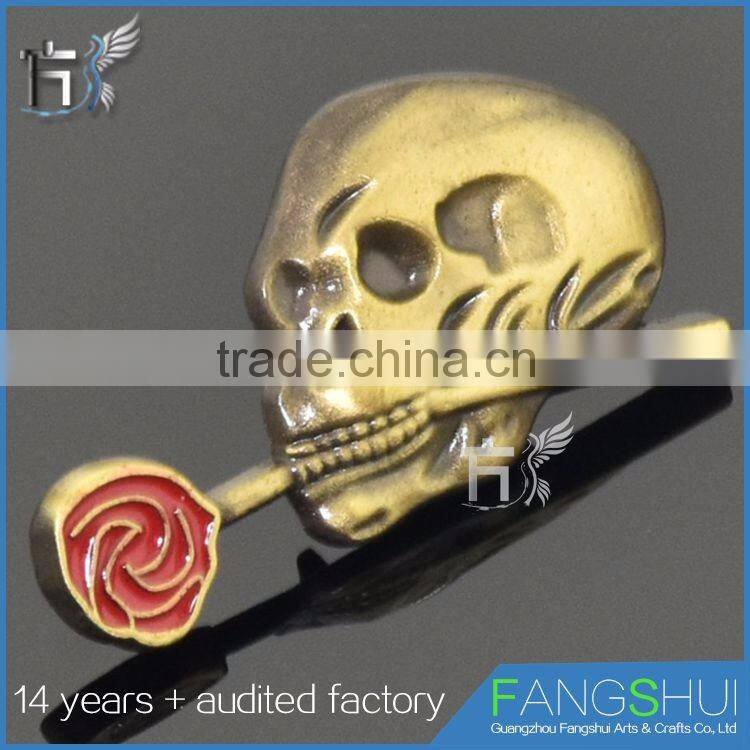 Poppy lapel pin badges free sample metal lapel pin on sale