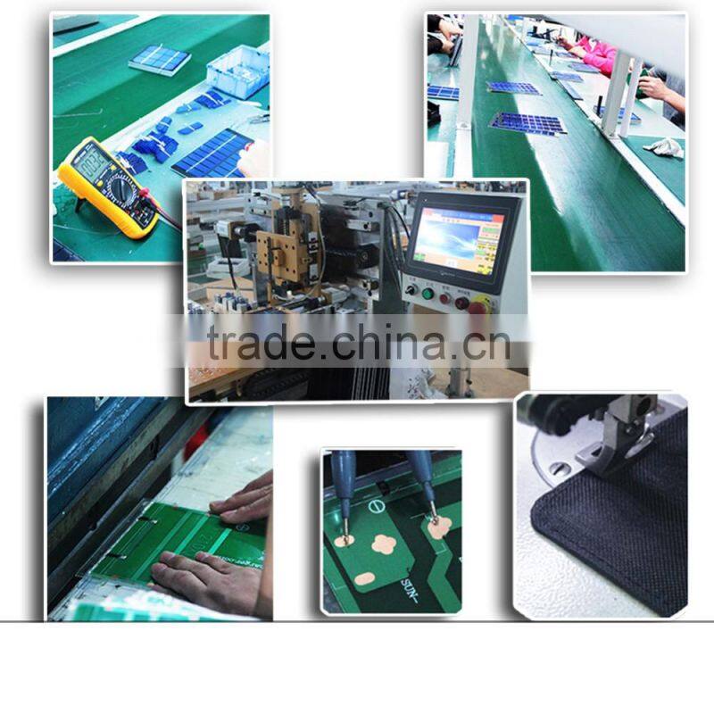 highly quality 10.5W foldable solar charger controller